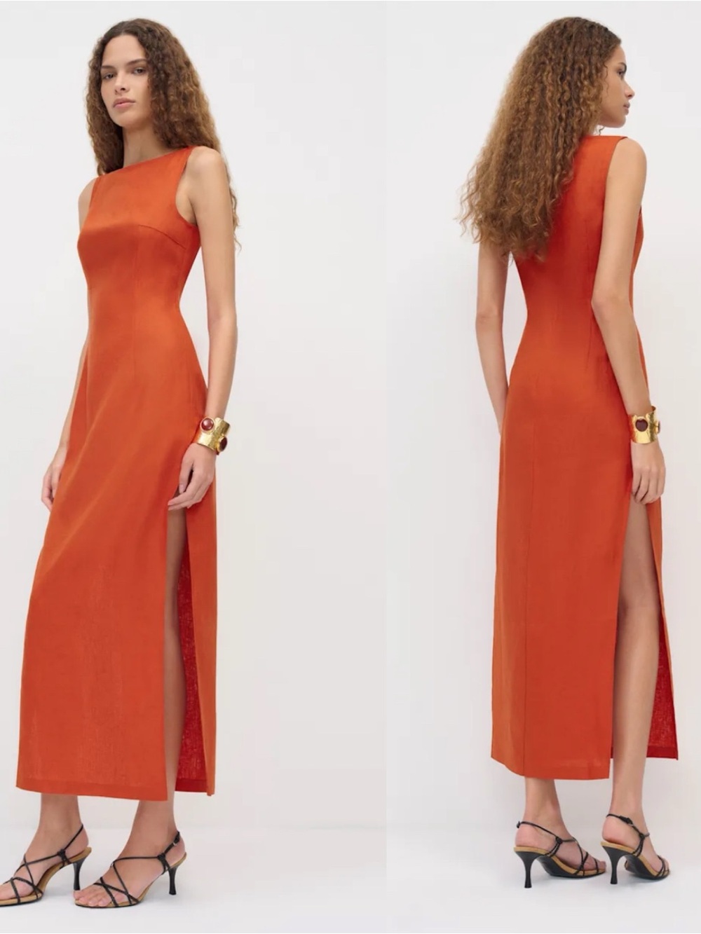 NWT Reformation Alix Linen Dress Size 2